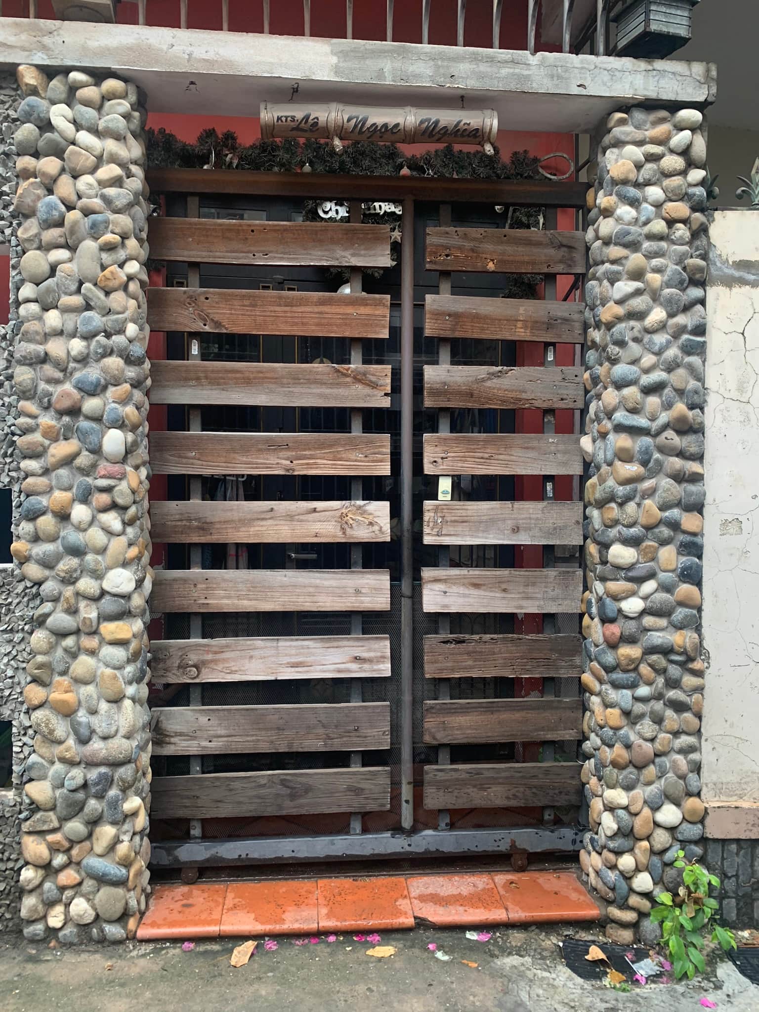 Wooden door