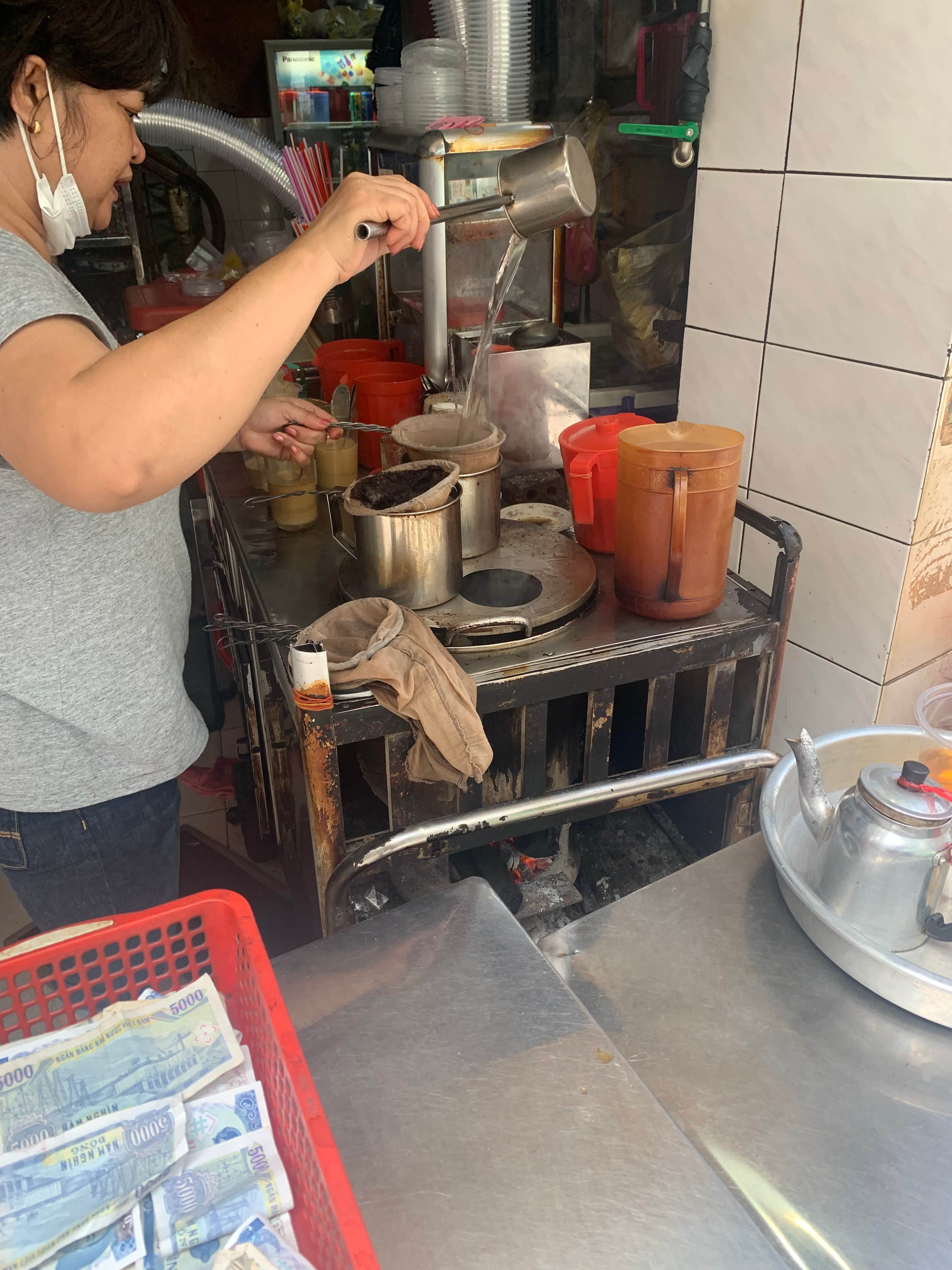 Stocking Vietnamese Cafe