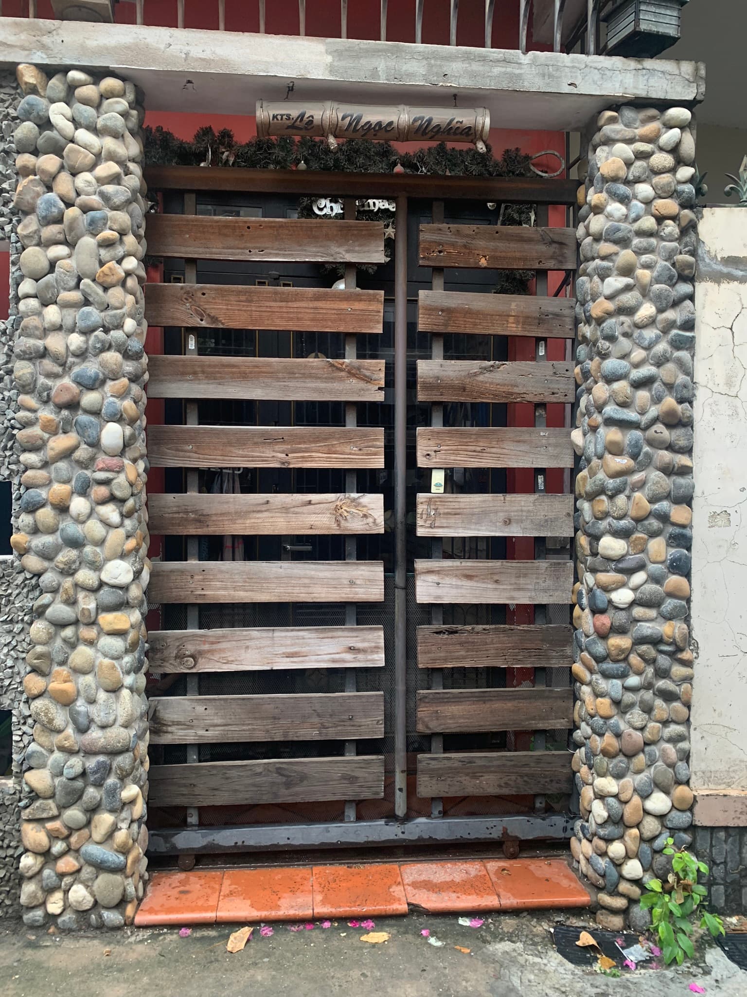 Wooden door