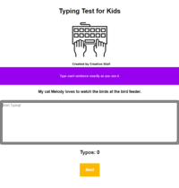 Typing Test Website