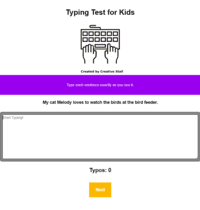 Typing Test Website